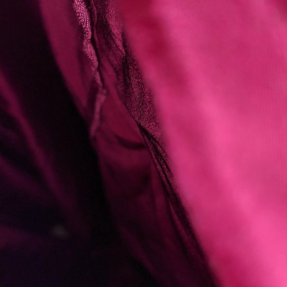 Garnet Hill Beautiful Green and Wine Silk Sheath Dress Size 10P - Picture 12 of 13